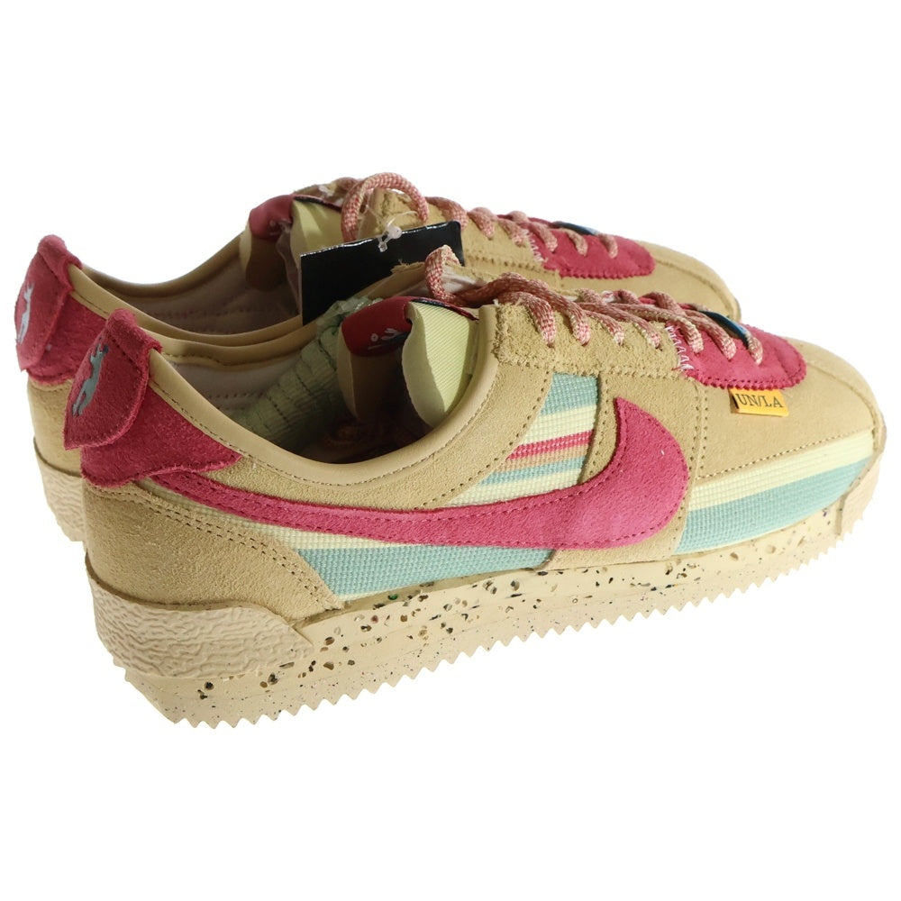 NIKE(ナイキ) ×UNION CORTEZ SP ユニオン コルテッツ ローカットスニーカー ベージュ US7.5/25.5cm DR1413-200