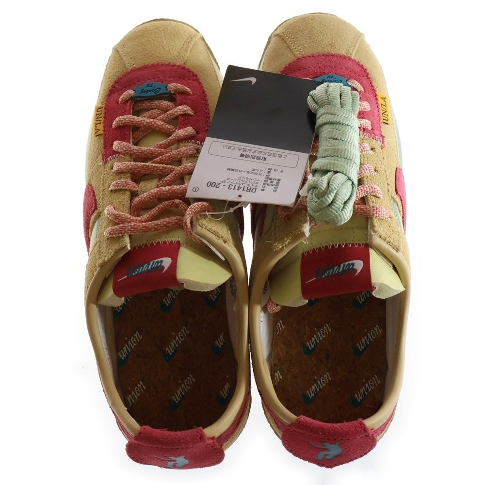 NIKE(ナイキ) ×UNION CORTEZ SP ユニオン コルテッツ ローカットスニーカー ベージュ US7.5/25.5cm DR1413-200