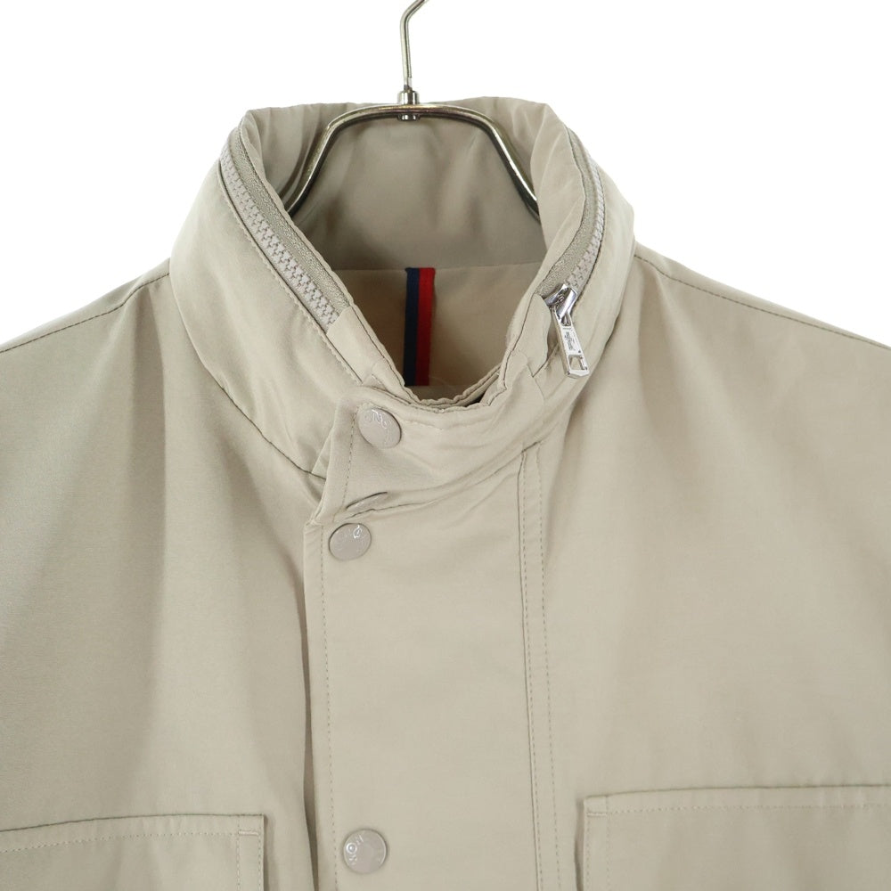 MONCLER(モンクレール) Noues Giubbotto Field jacket ヌージュボットフィールドジャケット ジップアップナイロンジャケット K10911B000025983X ベージュ