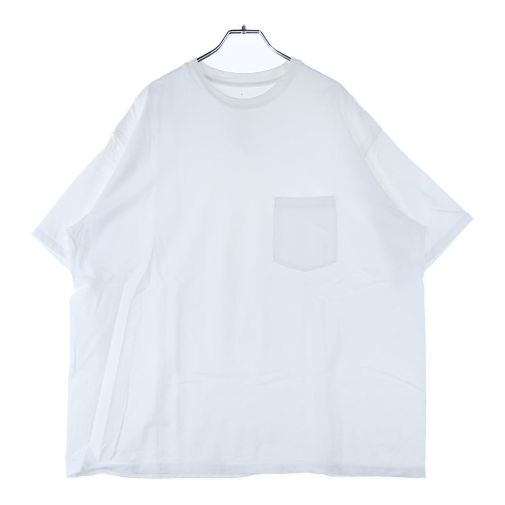 Graphpaper(グラフペーパー) Crew Neck Tee クルーネックティー 半袖Tシャツ ホワイト