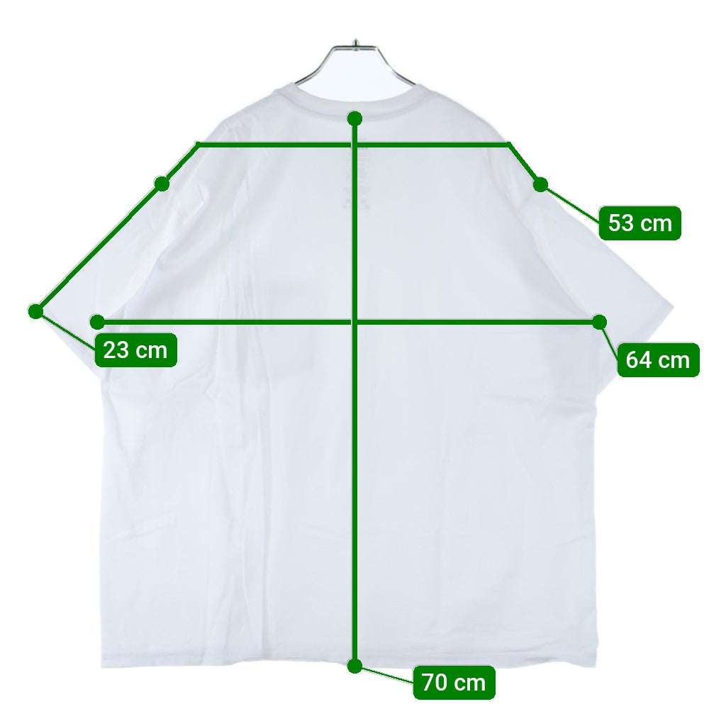 Graphpaper(グラフペーパー) Crew Neck Tee クルーネックティー 半袖Tシャツ ホワイト