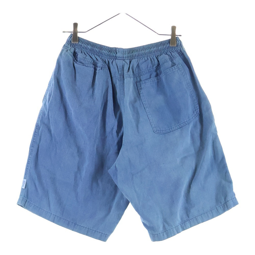 STUSSY(ステューシー) 90s ドローストリングハーフパンツ ブルー