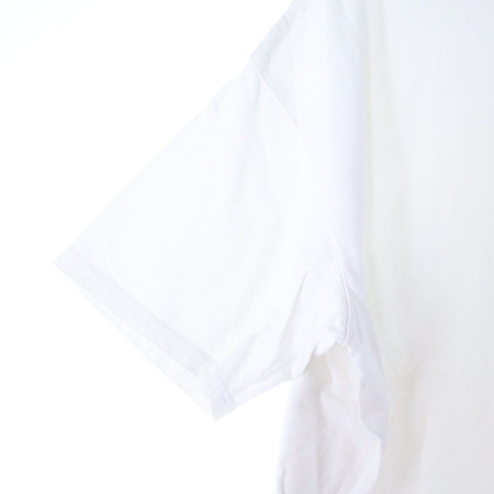 Graphpaper(グラフペーパー) Crew Neck Pocket Tee クルーネックポケットティー 半袖Tシャツ ホワイト