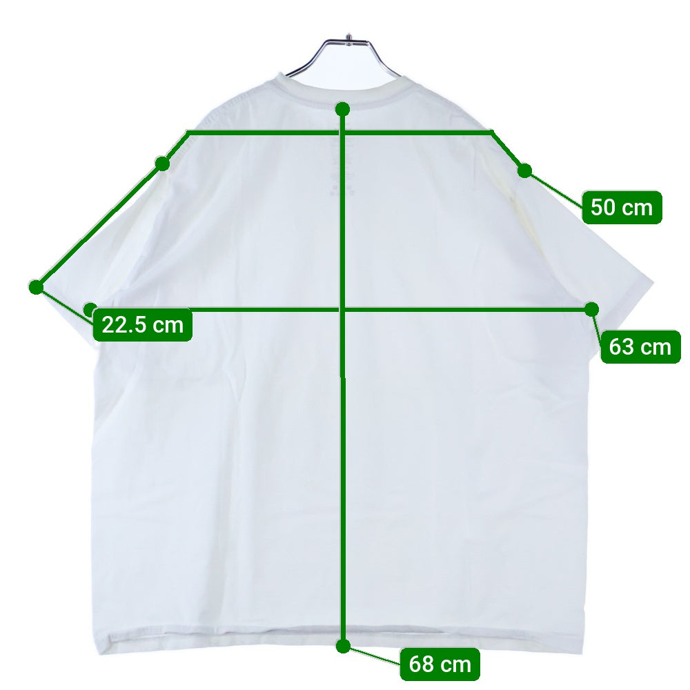 Graphpaper(グラフペーパー) Crew Neck Tee クルーネックティー 半袖Tシャツ ホワイト