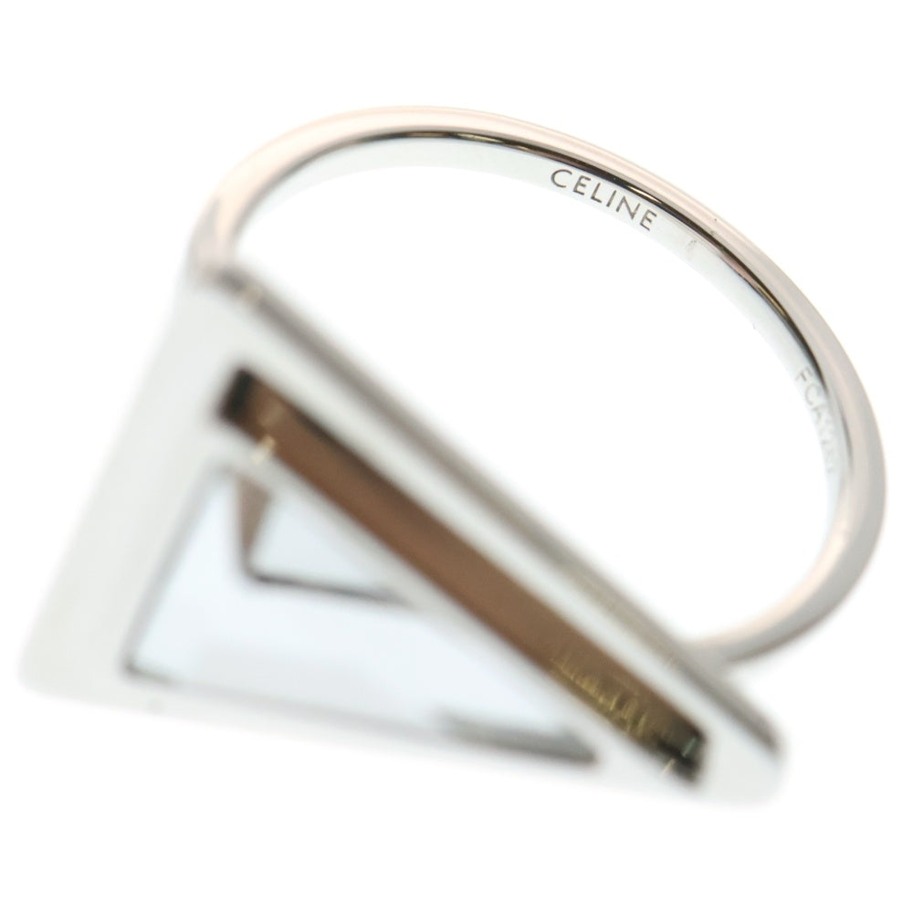 CELINE(セリーヌ) TRIANGLE RING トライアングルリング シルバー