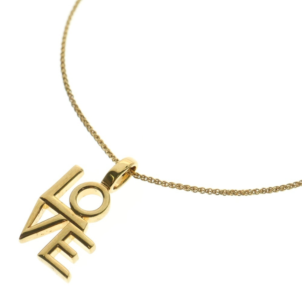 SAINT LAURENT PARIS(サンローランパリ) LOVE NECKLESS ラブネックレス ペンダント ゴールド 669087Y1500
