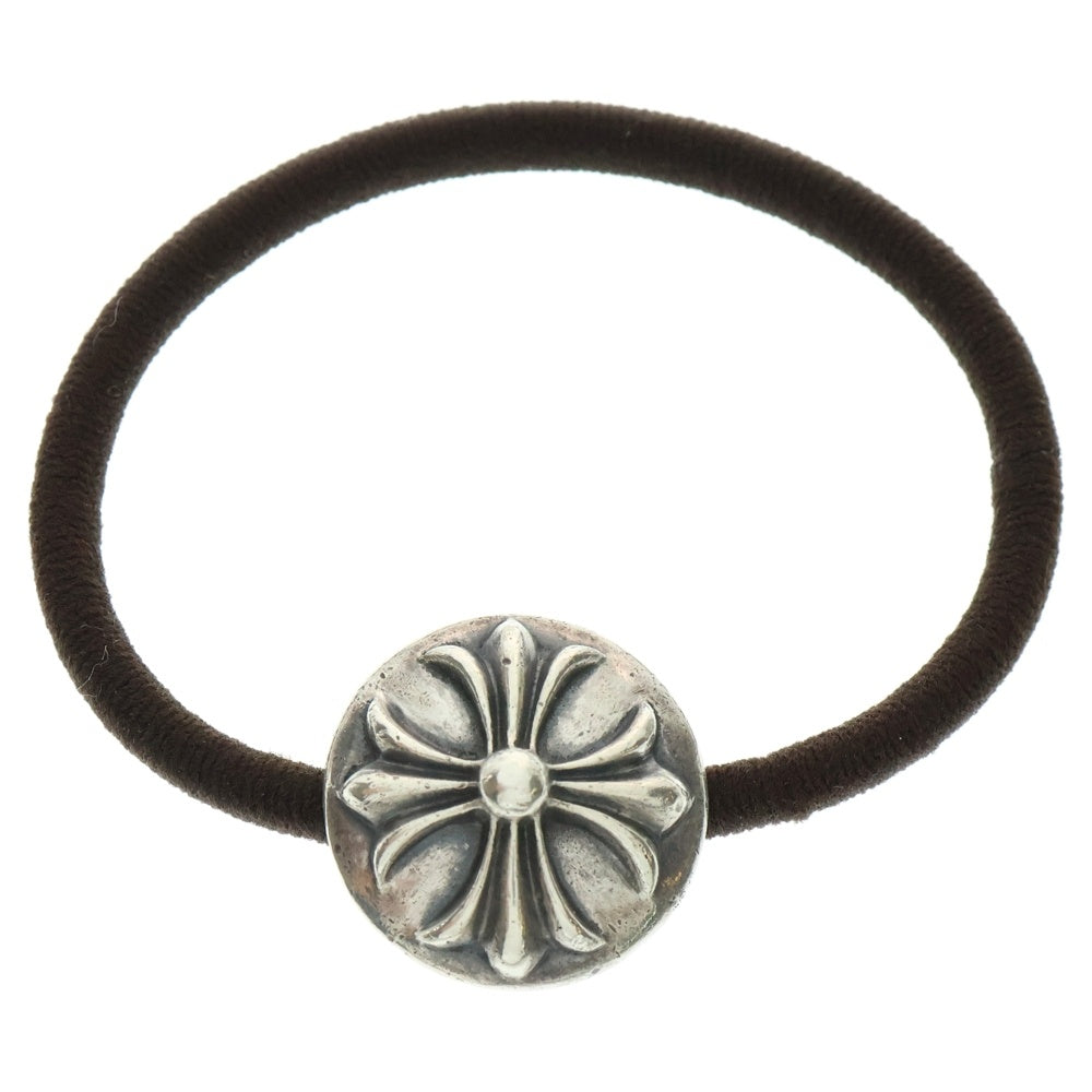 CHROME HEARTS(クロムハーツ) HAIRBAND クロスボール ヘアバンド ヘアゴムコンチョ シルバー BCA151