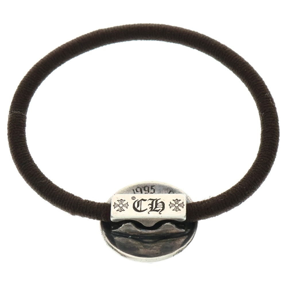 CHROME HEARTS(クロムハーツ) HAIRBAND クロスボール ヘアバンド ヘアゴムコンチョ シルバー BCA151