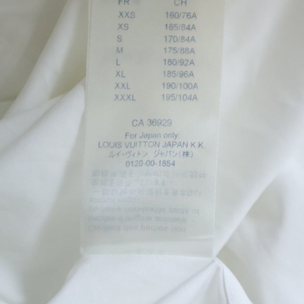 LOUIS VUITTON(ルイヴィトン) 19AW ステープルエディション DNAパターンタグ付き長袖ドレスシャツ RM192Q OUQ HHS40W