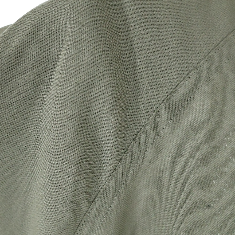 Sacai(サカイ) Bal Collar Coat バルカラーコート ロングコート カーキ 21-02549M