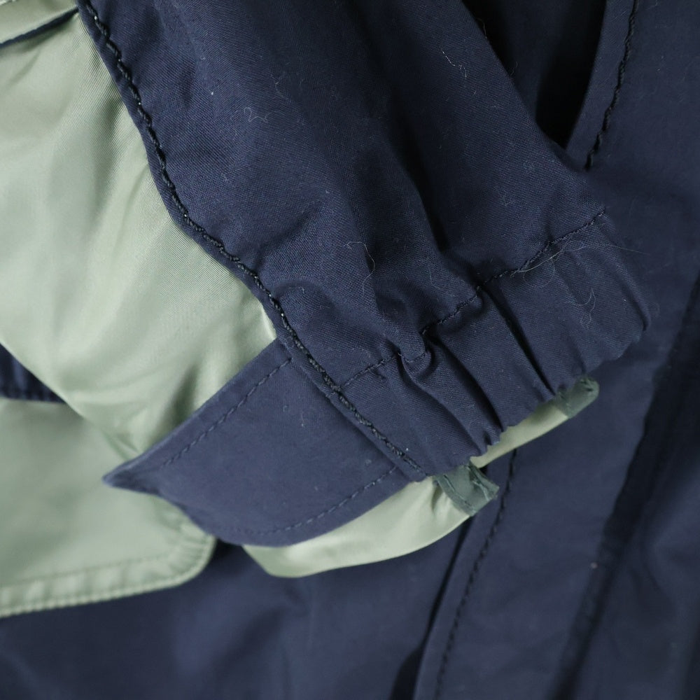 Sacai(サカイ) 21AW Military Coat ナイロン切替 ドッキングミリタリーコート ネイビー 21-02549M