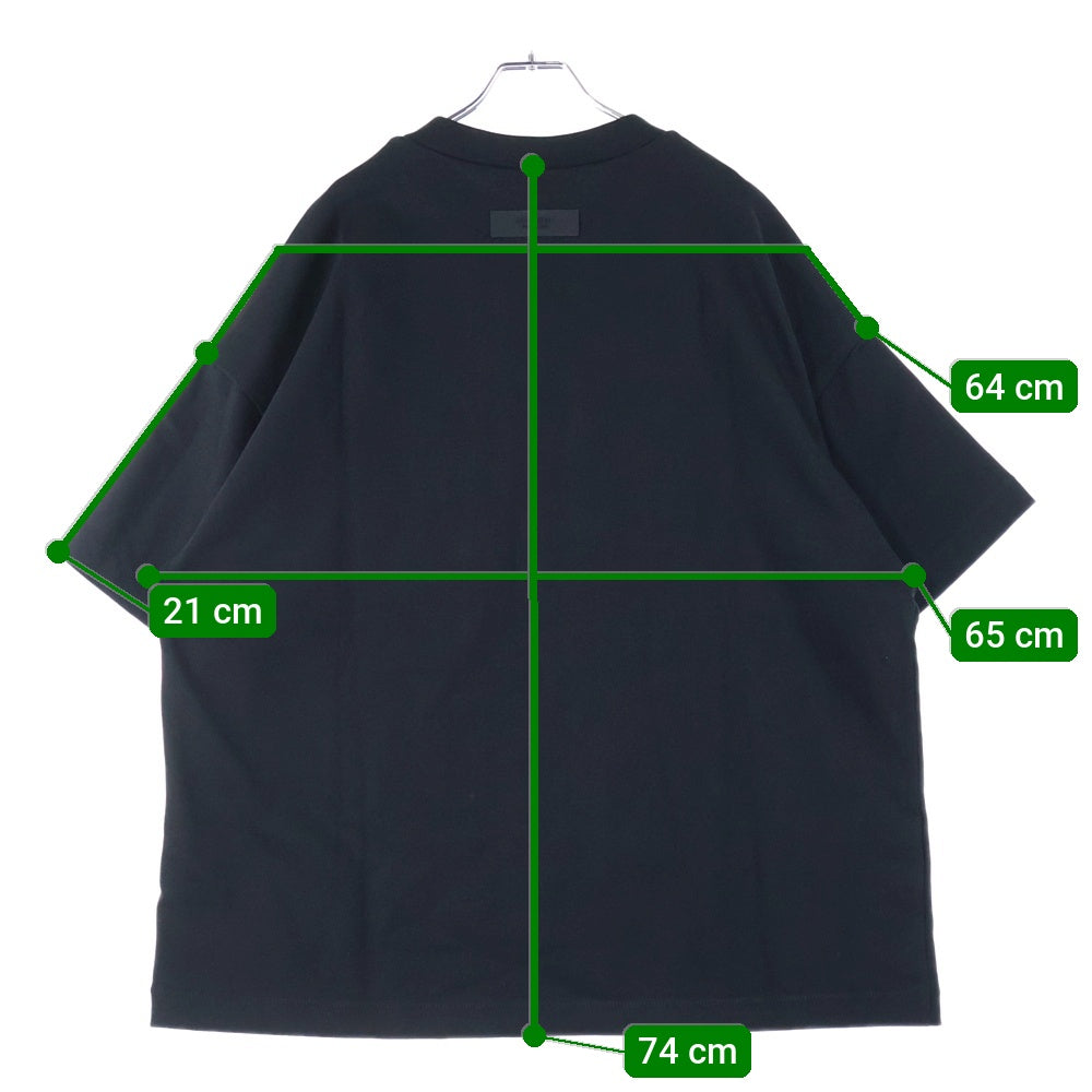 FEAR OF GOD ESSENTIALS(フィアオブゴッド エッセンシャルズ) S/S T-SHIRT HEAVY ヘビーオンス 半袖Tシャツ ブラック