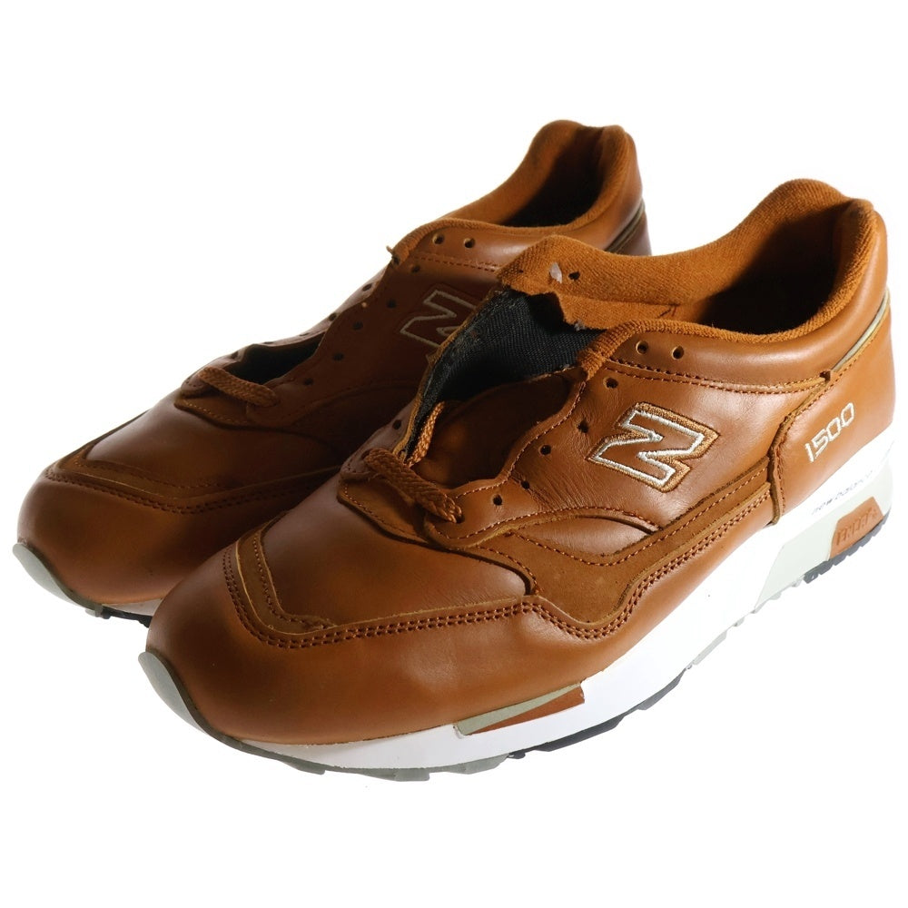 New Balance(ニューバランス) M1500TN レザー ローカットスニーカー ブラウン US8.5/26.5cm