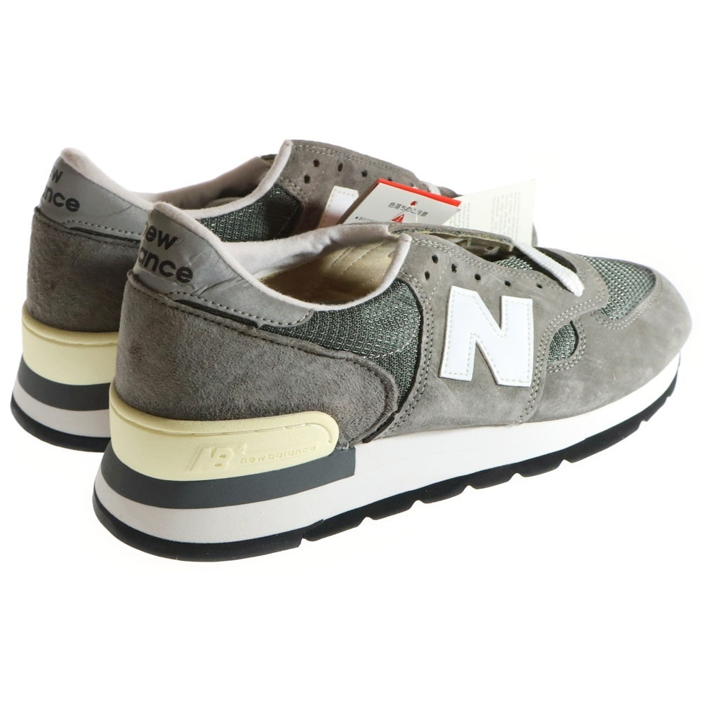 New Balance(ニューバランス) M990GRY スウェード ローカットスニーカー グレー US8.5/26.5cm