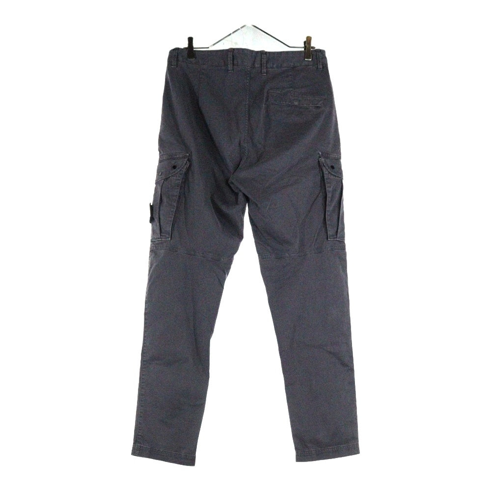 STONE ISLAND(ストーンアイランド) RE-T Cargo Pants ロゴワッペン カーゴパンツ グレー 741530504