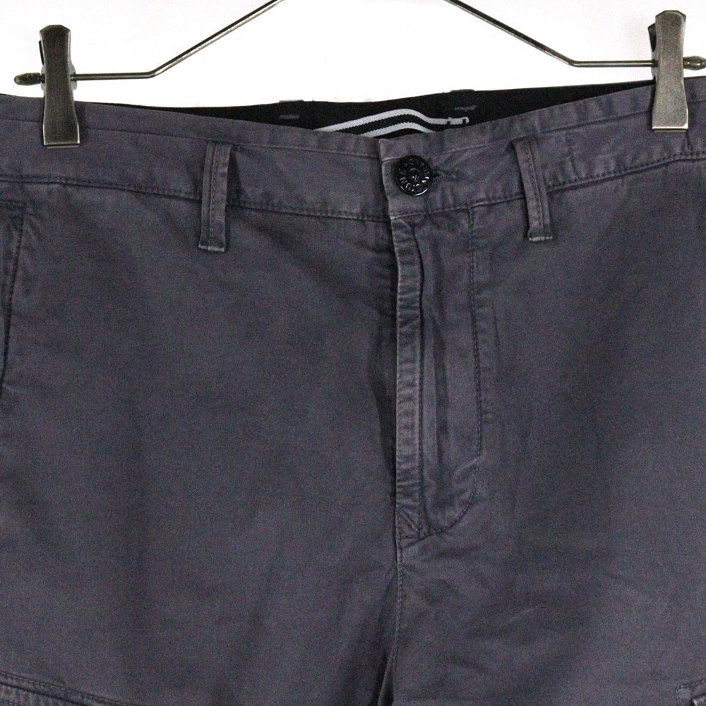 STONE ISLAND(ストーンアイランド) RE-T Cargo Pants ロゴワッペン カーゴパンツ グレー 741530504