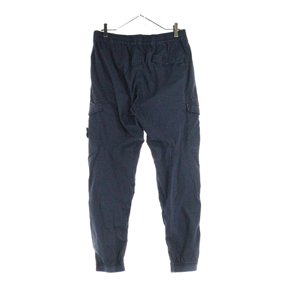 STONE ISLAND(ストーンアイランド) RE-T Strech Cargo Pants ロゴワッペン カーゴパンツ ネイビー 721531403