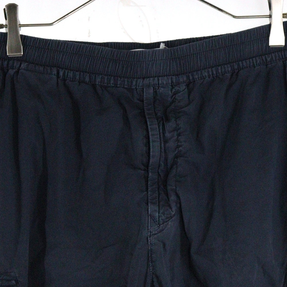 STONE ISLAND(ストーンアイランド) RE-T Strech Cargo Pants ロゴワッペン カーゴパンツ ネイビー 721531403