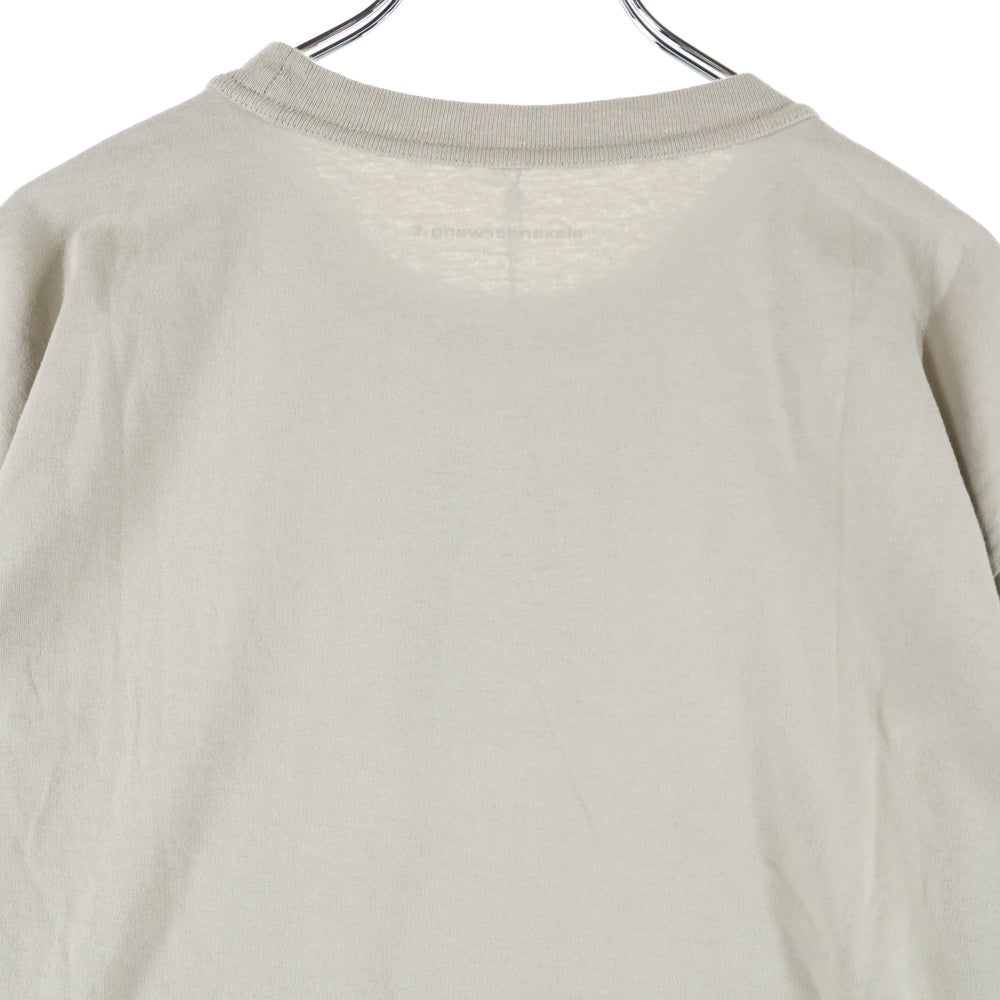ALEXANDER WANG(アレキサンダーワン) L/S T-Shirt 長袖Tシャツ ロンT ベージュ 4CC3211254
