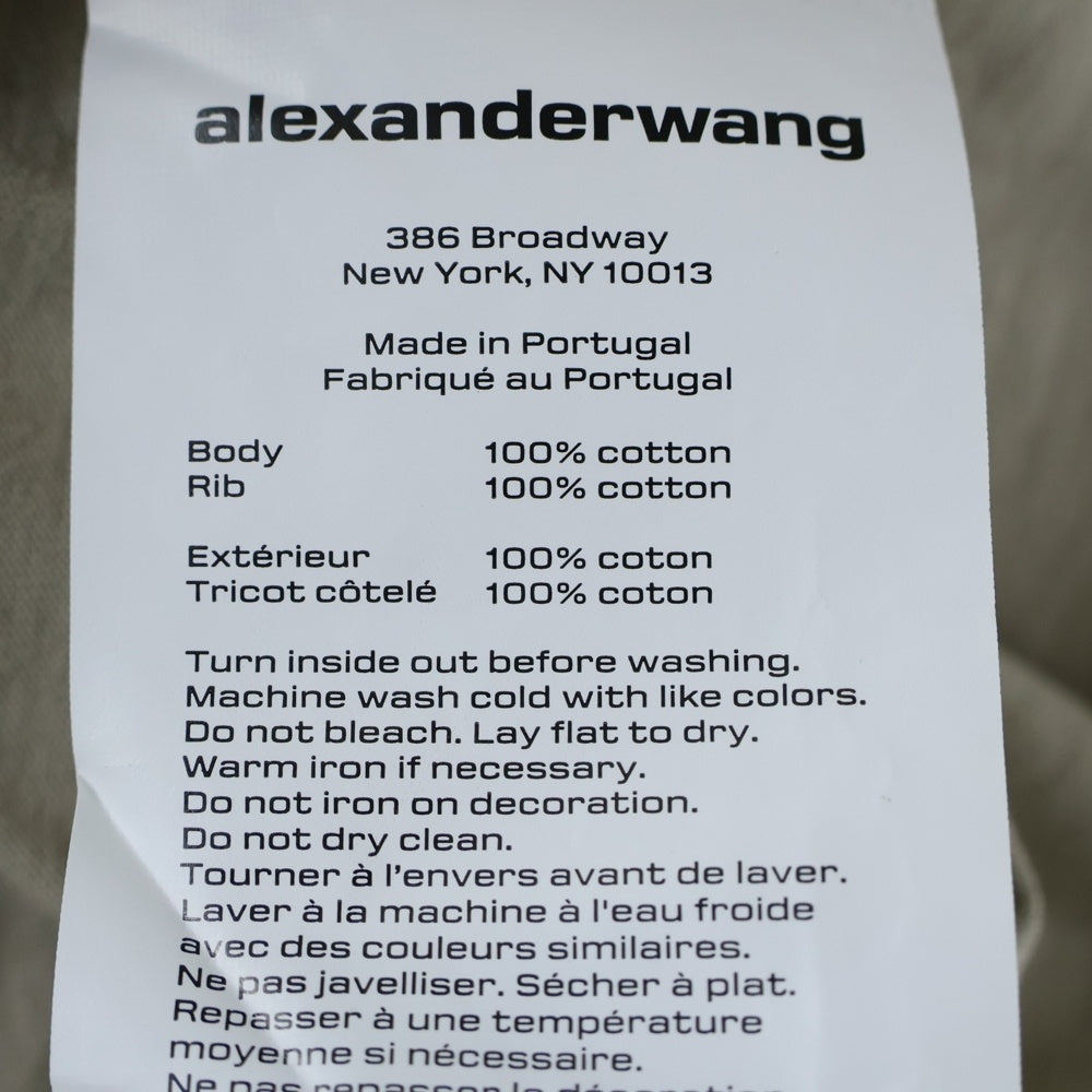 ALEXANDER WANG(アレキサンダーワン) L/S T-Shirt 長袖Tシャツ ロンT ベージュ 4CC3211254
