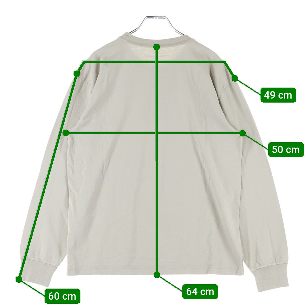 ALEXANDER WANG(アレキサンダーワン) L/S T-Shirt 長袖Tシャツ ロンT ベージュ 4CC3211254
