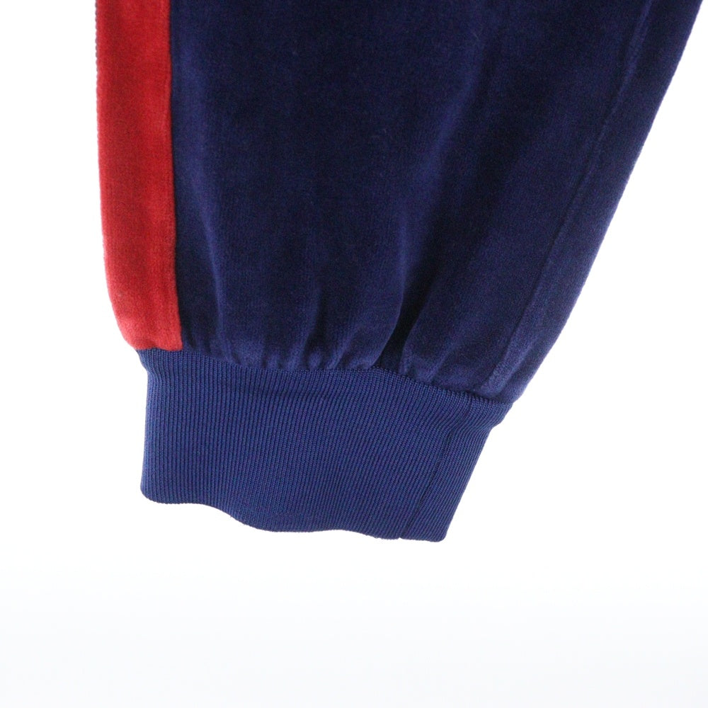 GUCCI(グッチ) Velor Track Pants ベロアベルベットパンツ ネイビー 547584 XJAC9
