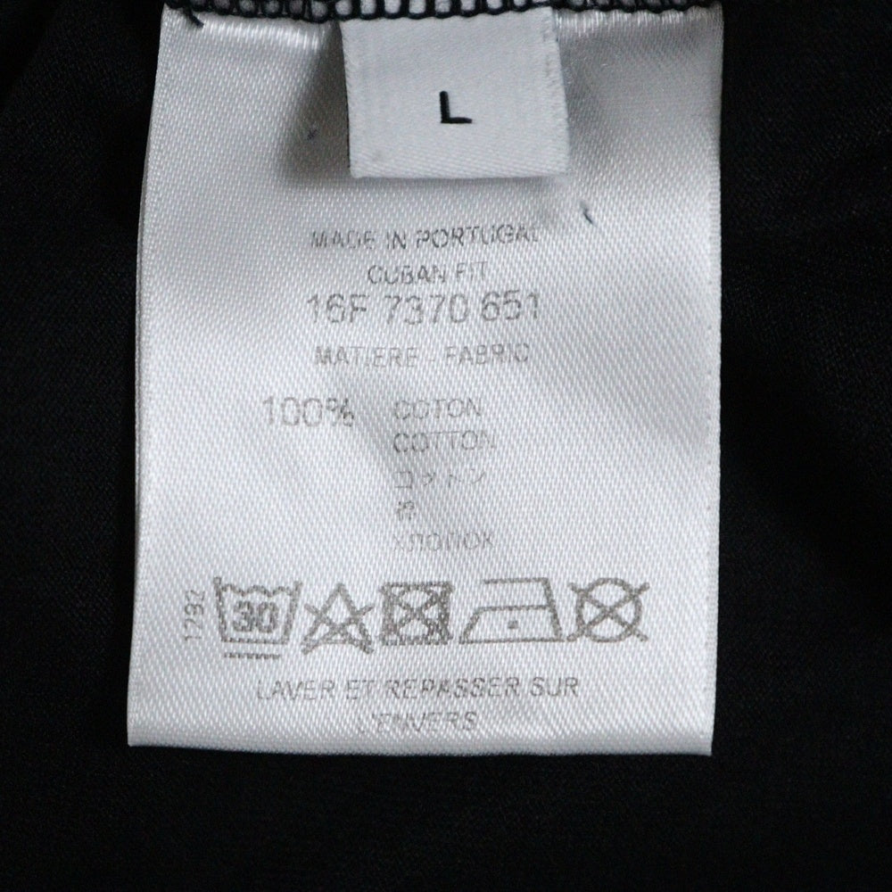 GIVENCHY(ジバンシィ) Rottweiler T-Shirt ロットワイラー ドッグプリント半袖Tシャツ ブラック 16F 7370 651