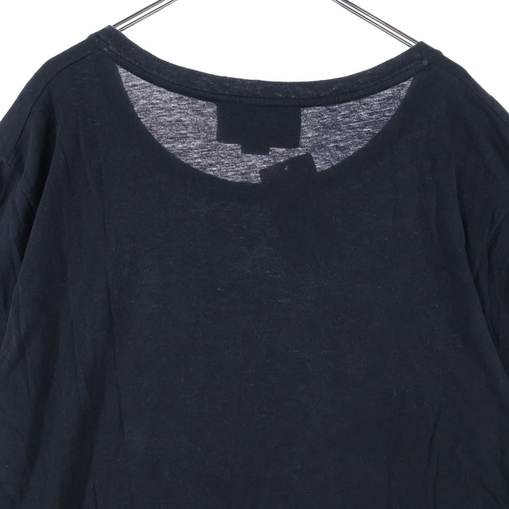 GUCCI(グッチ) Washed T-Shirt ウォッシュド加工 オーバーサイズ半袖Tシャツ ブラック 440103 X3F05