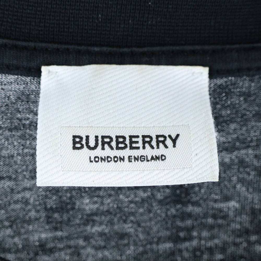 BURBERRY(バーバリー) Limited Flower Logo T-shirt フラワーロゴ 半袖Tシャツ ブラック 8037460