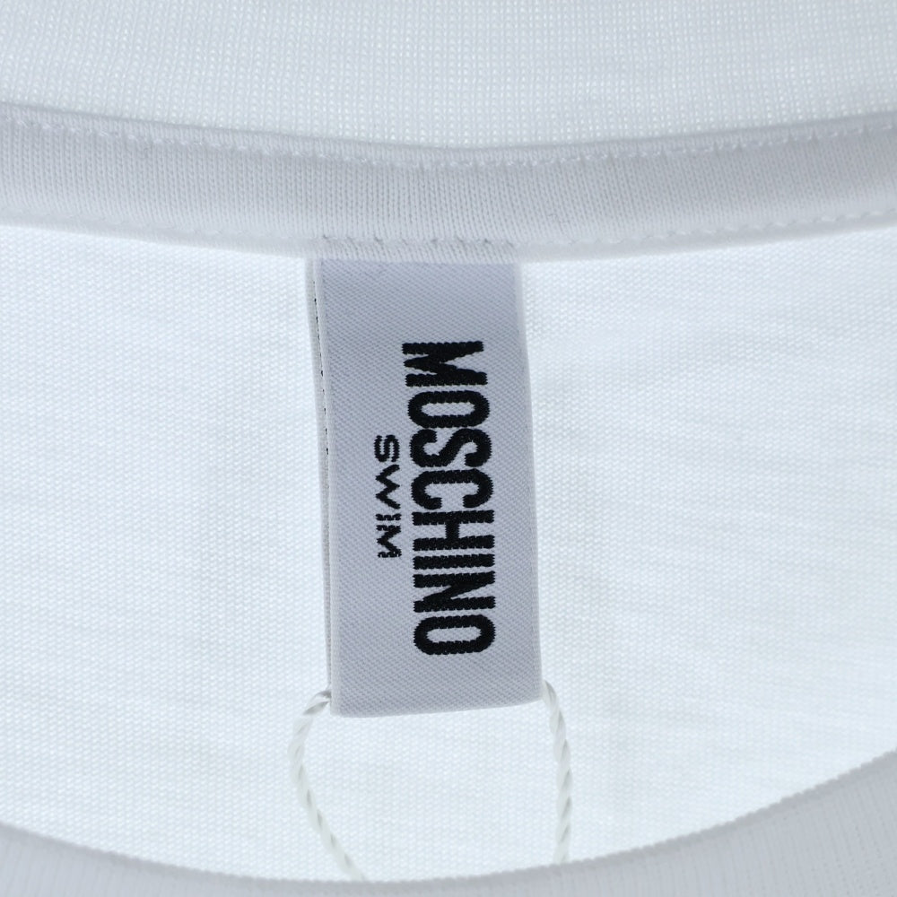 MOSCHINO(モスキーノ) Bear T-Shirt サングラス ゴールドベア 半袖Tシャツ ホワイト