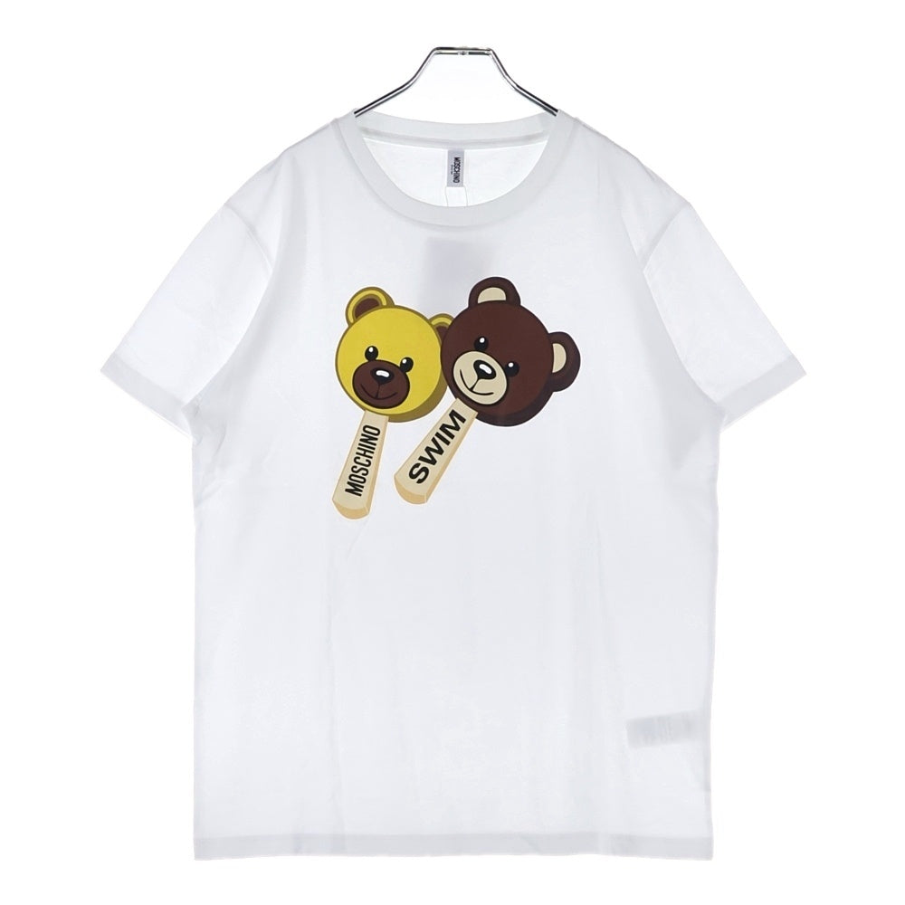 MOSCHINO(モスキーノ) Bear T-Shirt アイスクリーム ベア 半袖Tシャツ ホワイト