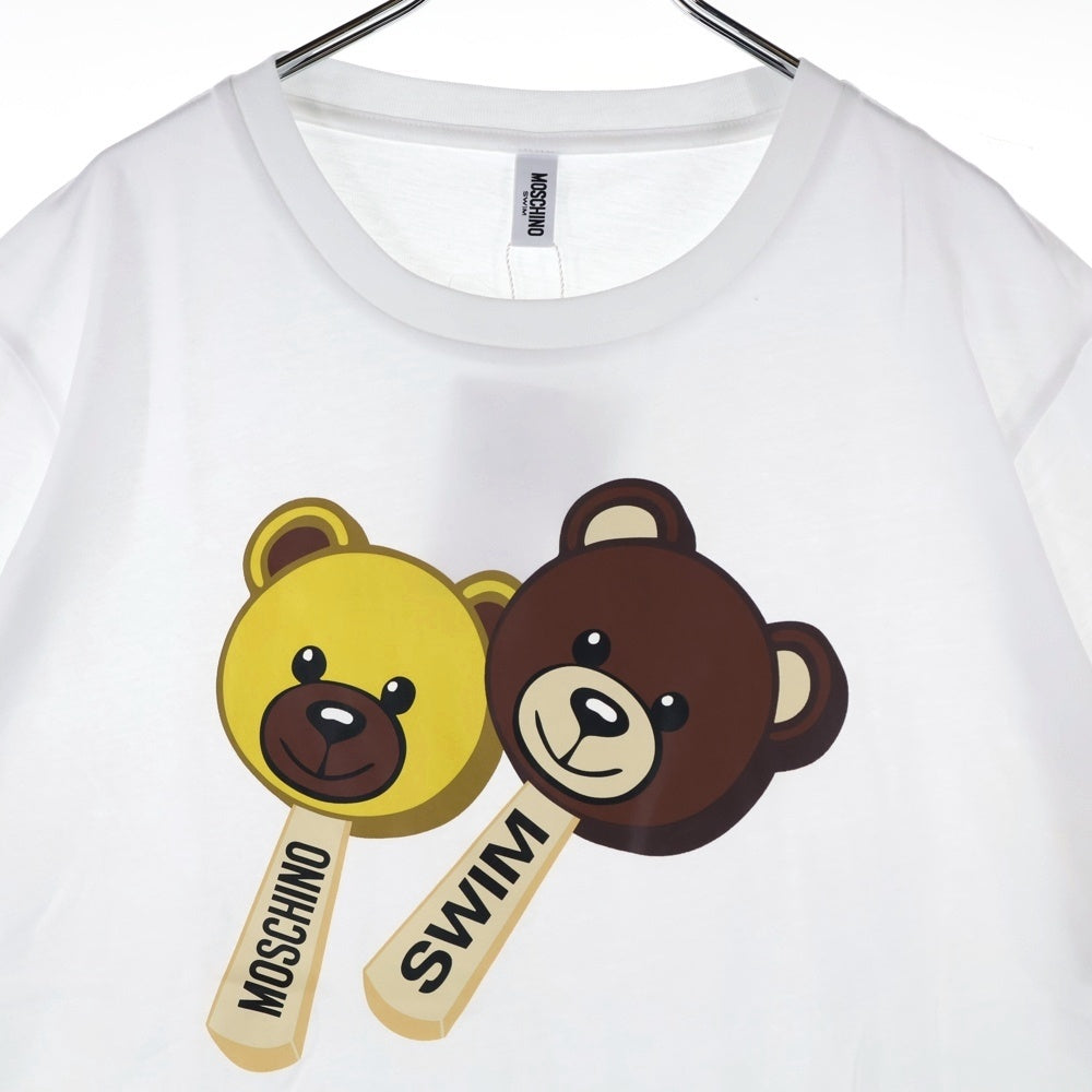 MOSCHINO(モスキーノ) Bear T-Shirt アイスクリーム ベア 半袖Tシャツ ホワイト
