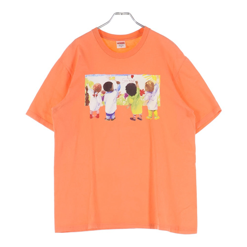 SUPREME(シュプリーム) 19SS Kids Tee キッズプリント 半袖Tシャツ オレンジ