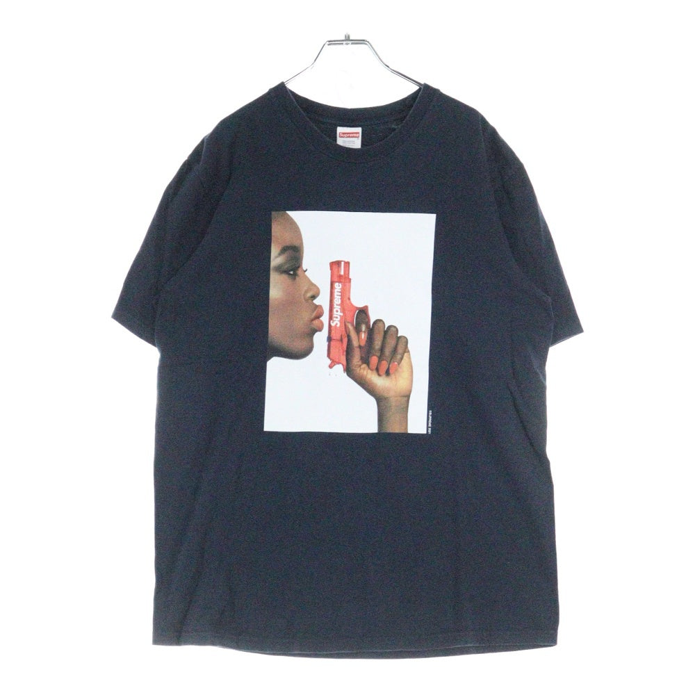 SUPREME(シュプリーム) 21SS Water Pistol Tee ウォーターピストル 水鉄砲 フォトプリント半袖Tシャツ ネイビー