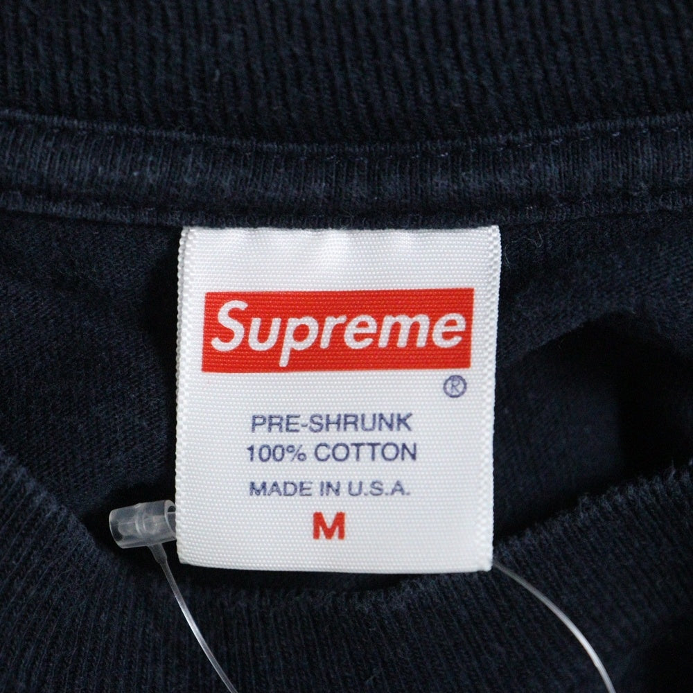 SUPREME(シュプリーム) 21SS Water Pistol Tee ウォーターピストル 水鉄砲 フォトプリント半袖Tシャツ ネイビー