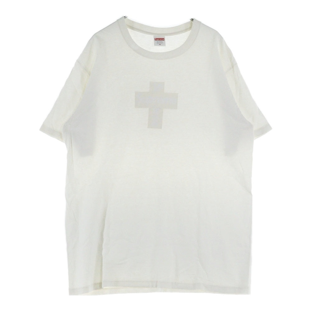 SUPREME(シュプリーム) 20SS Cross Box Logo Tee クロスボックスロゴ 半袖Tシャツ アイボリー
