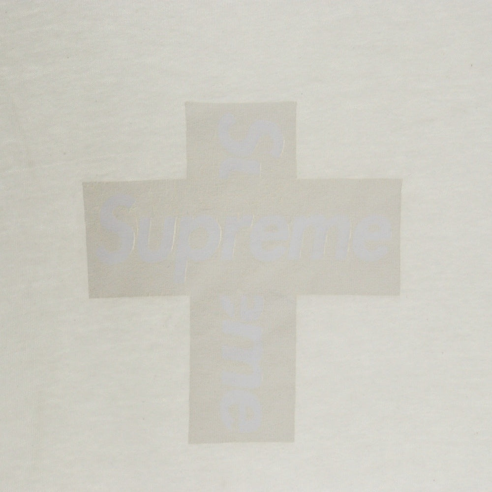 SUPREME(シュプリーム) 20SS Cross Box Logo Tee クロスボックスロゴ 半袖Tシャツ アイボリー
