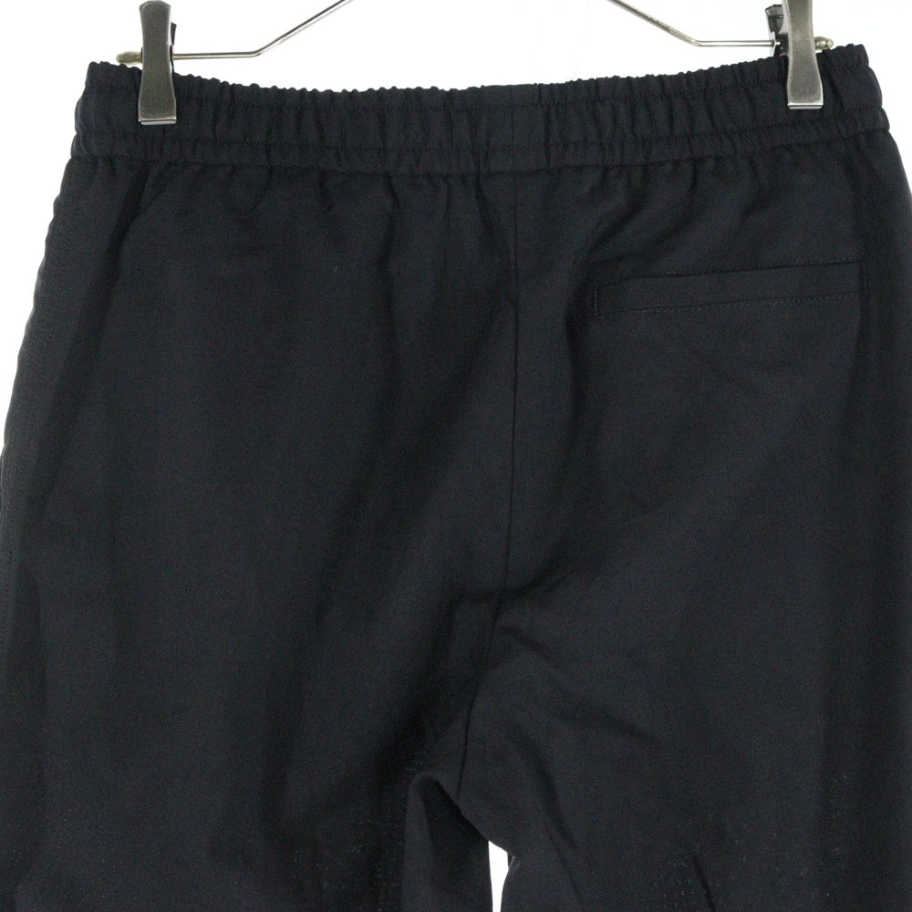 VERSACE(ヴェルサーチ) Wool Track Pants ウールトラックパンツ ブラック A230145