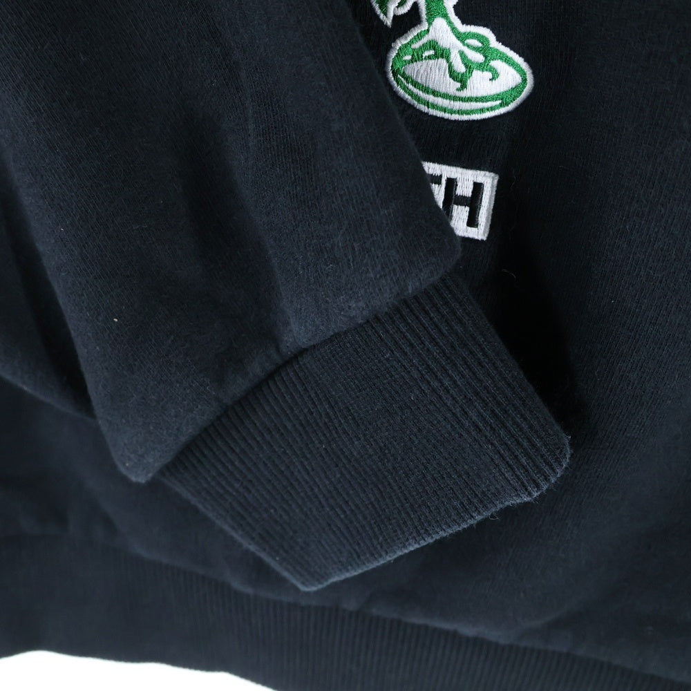 KITH(キス) 24AW ×NFL 47 Eagles Nelson Crewneck クルーネックスウェットトレーナー ブラック