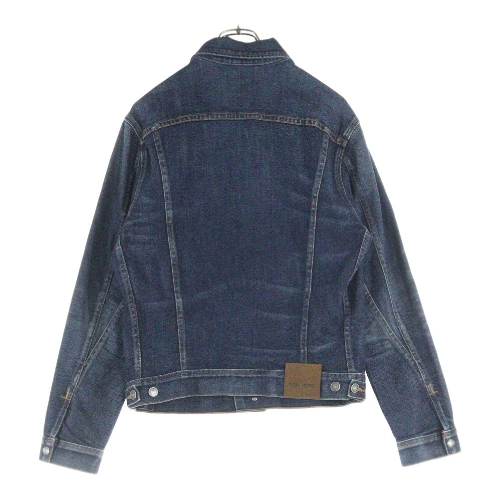 TOM FORD(トムフォード) 20AW ICON DENIM ステッチデザイン アイコン デニムジャケット インディゴ BUJ18 TFD116