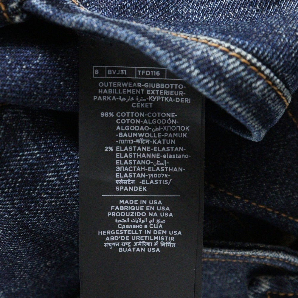 TOM FORD(トムフォード) 20AW ICON DENIM ステッチデザイン アイコン デニムジャケット インディゴ BUJ18 TFD116