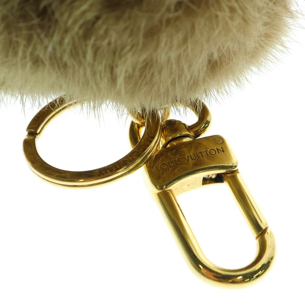 LOUIS VUITTON(ルイヴィトン) ポルトクレ ラブリーヴィゾン キーホルダー バッグチャーム ブラウン M01018
