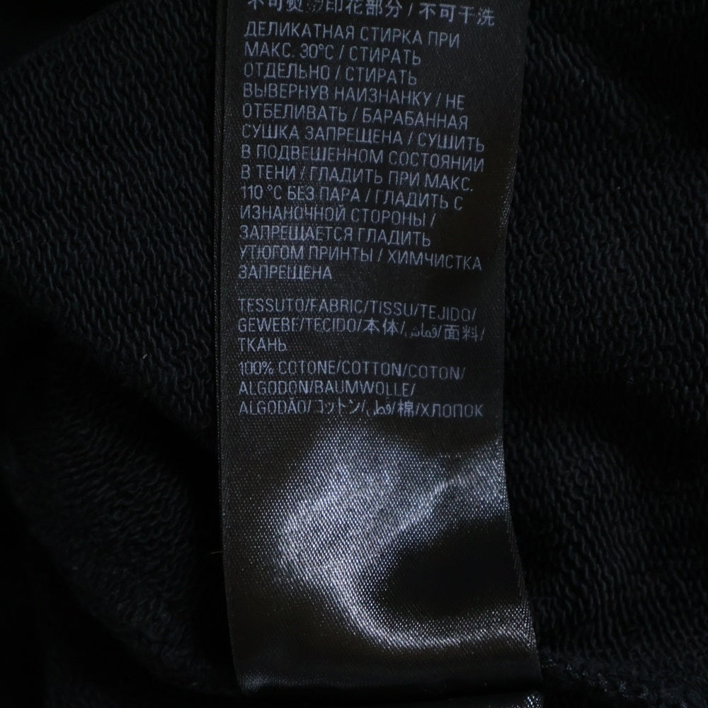 BALENCIAGA(バレンシアガ) 24SS レイヤードスポーツラウンドスウェット クルーネックシャツ ブラック 767860 TPVF3