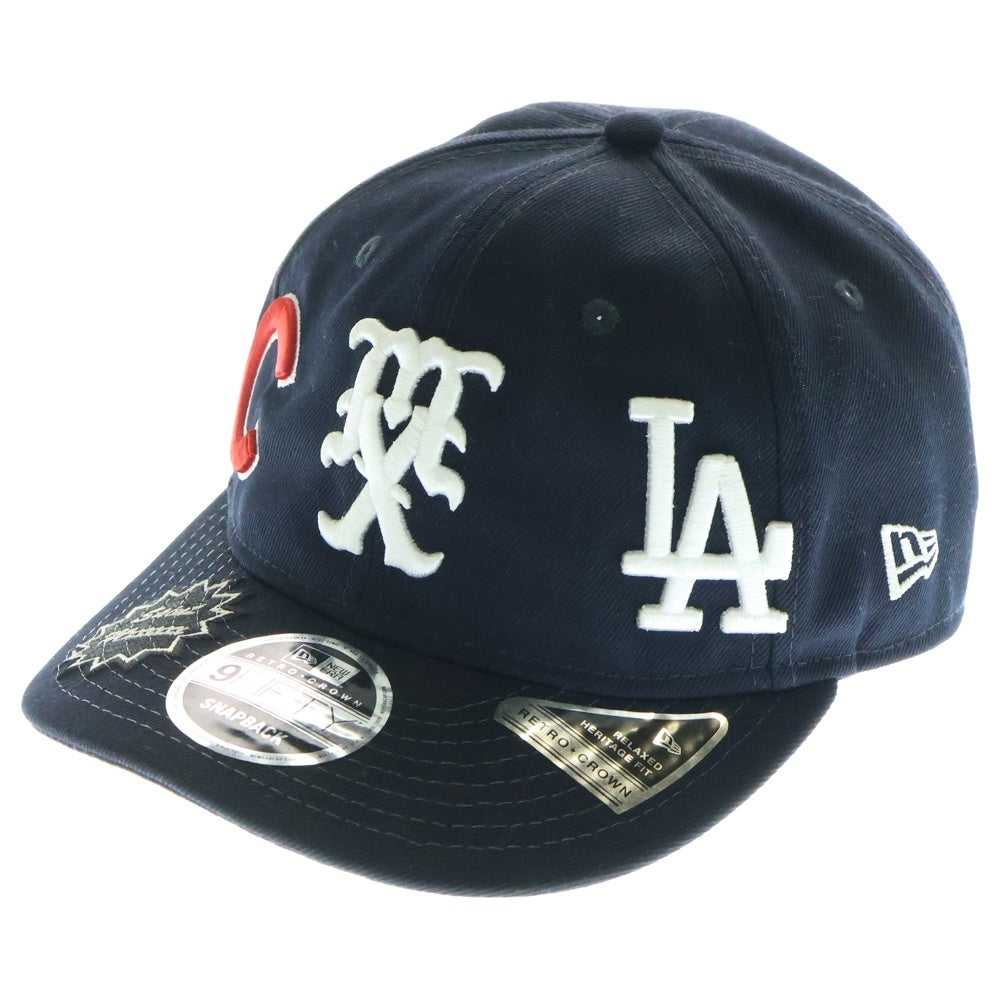 SAINT MICHAEL(セントマイケル) ×NEW ERA MLB TOKYO SERIES ニューエラ MLB東京シリーズ キャップ 帽子 ネイビー