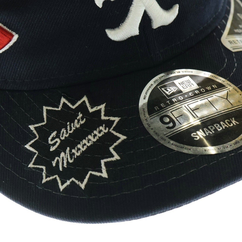 SAINT MICHAEL(セントマイケル) ×NEW ERA MLB TOKYO SERIES ニューエラ MLB東京シリーズ キャップ 帽子 ネイビー