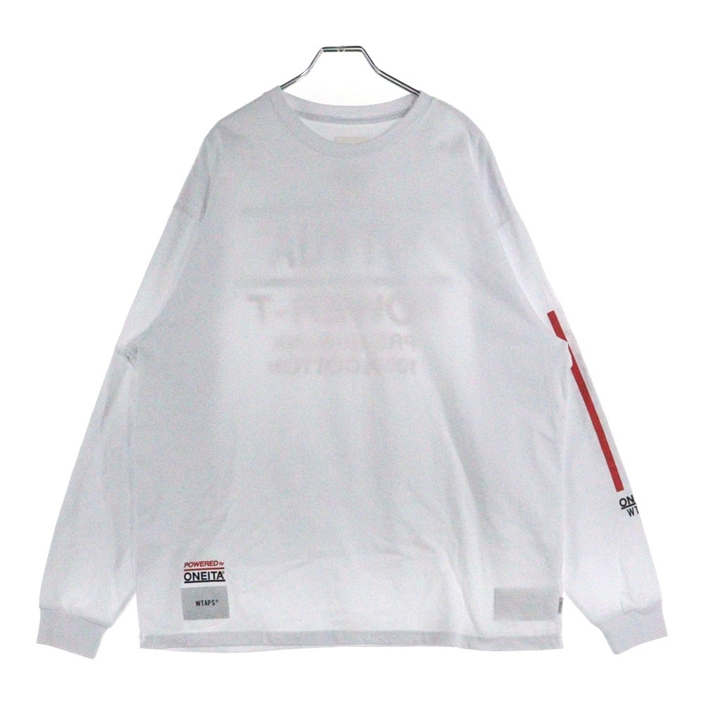 WTAPS(ダブルタップス) 22AW POWER-T /LS /COTTON.ONEITA コットン 長袖Tシャツ カットソー ホワイト 222170ND-CSM02