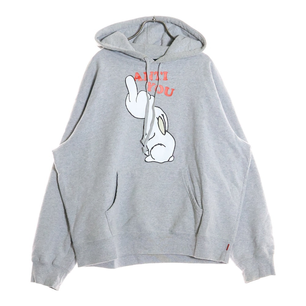 SUPREME(シュプリーム) 23SS ×UNDERCOVER Anti You Hooded Sweatshirts アンダーカバー スウェットプルオーバーパーカー グレー
