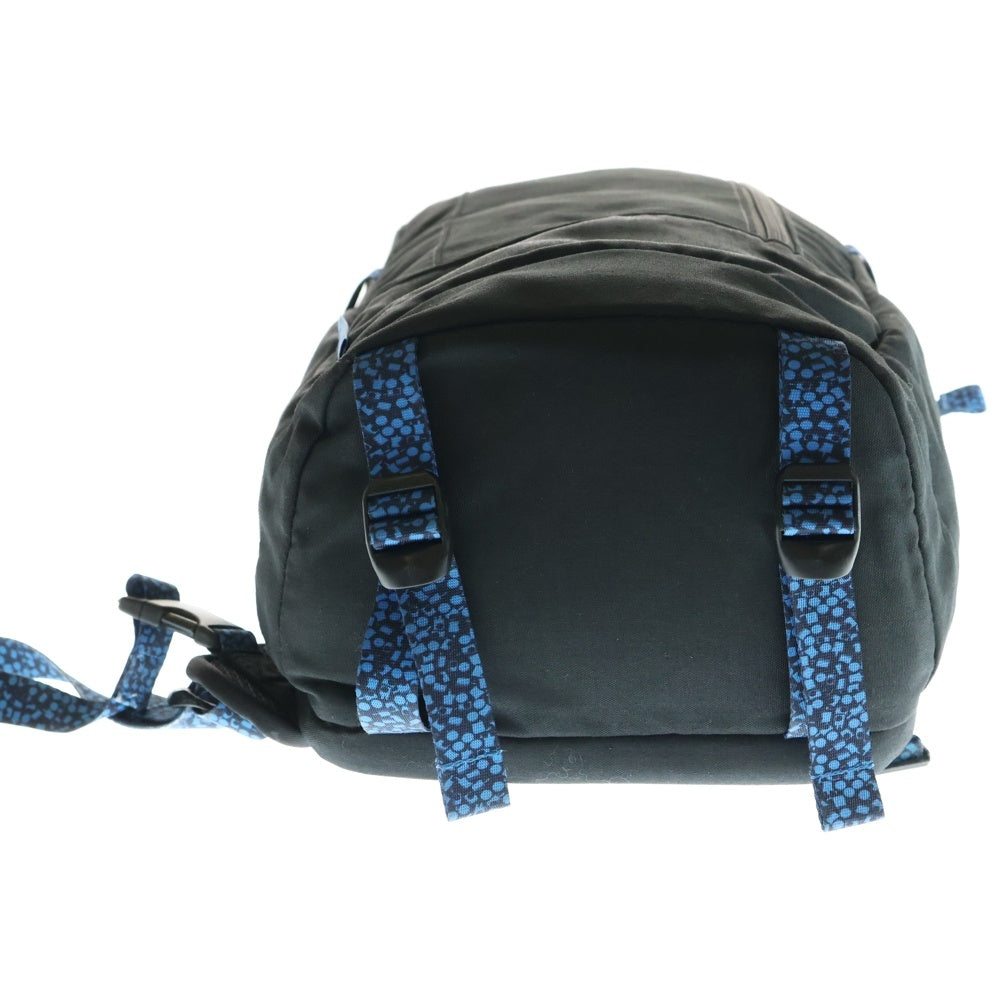 NO BRAND(ノーブランド) DSPTCH ディスパッチ ナイロンバックパック ブラック/ブルー