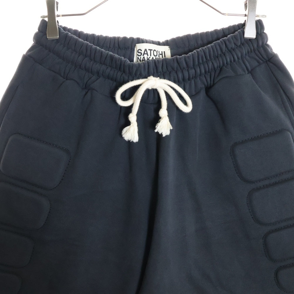 SATOSHI NAKAMOTO(サトシナカモト) MESH MOTO SHORTS スウェットショーツ ハーフパンツ ブラック