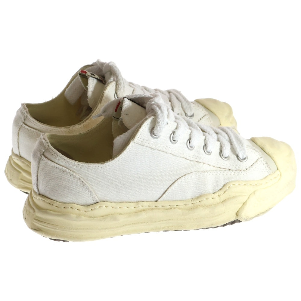 MAISON MIHARAYASUHIRO(メゾンミハラヤスヒロ) HANK Vintage Sole Canvas ハンク ヴィンテージソール ローカットスニーカー ホワイト A09FW734